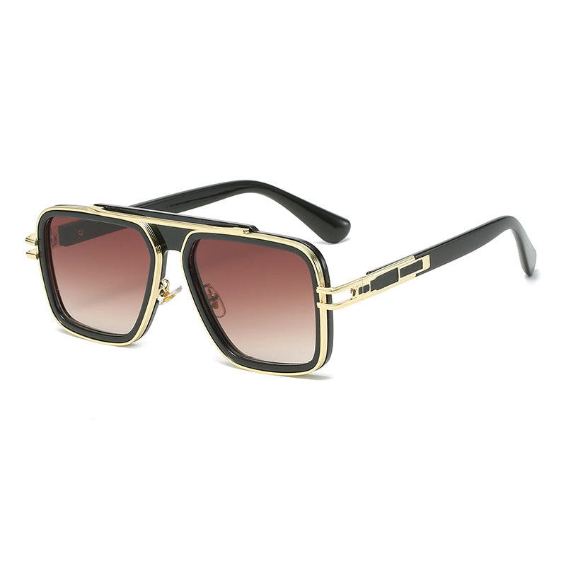 Fashion Square Retro European And American Sunglasses