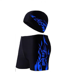 Men's plus size swimming trunks