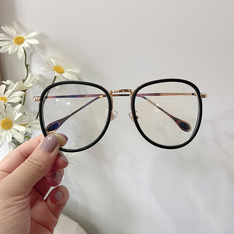 Vintage Woman Glasses Optical Frames Big Fake Glasses Eyewear