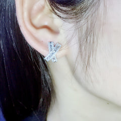 Crystal Zircon Earrings Ear Jewelry Women