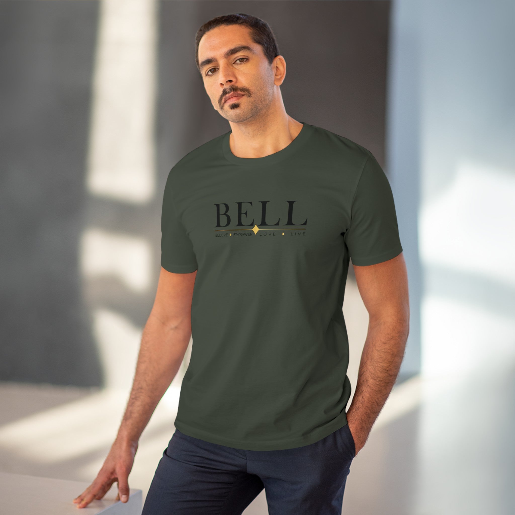 BeliveEmpowerLoveLive (B.E.L.L.) T-shirt 100% Organic - Unisex