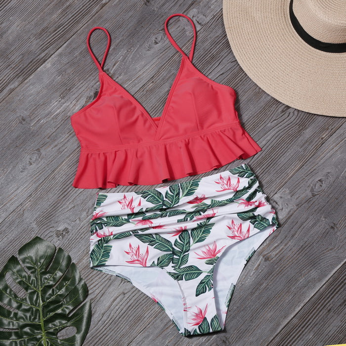 Ruffled swimwear