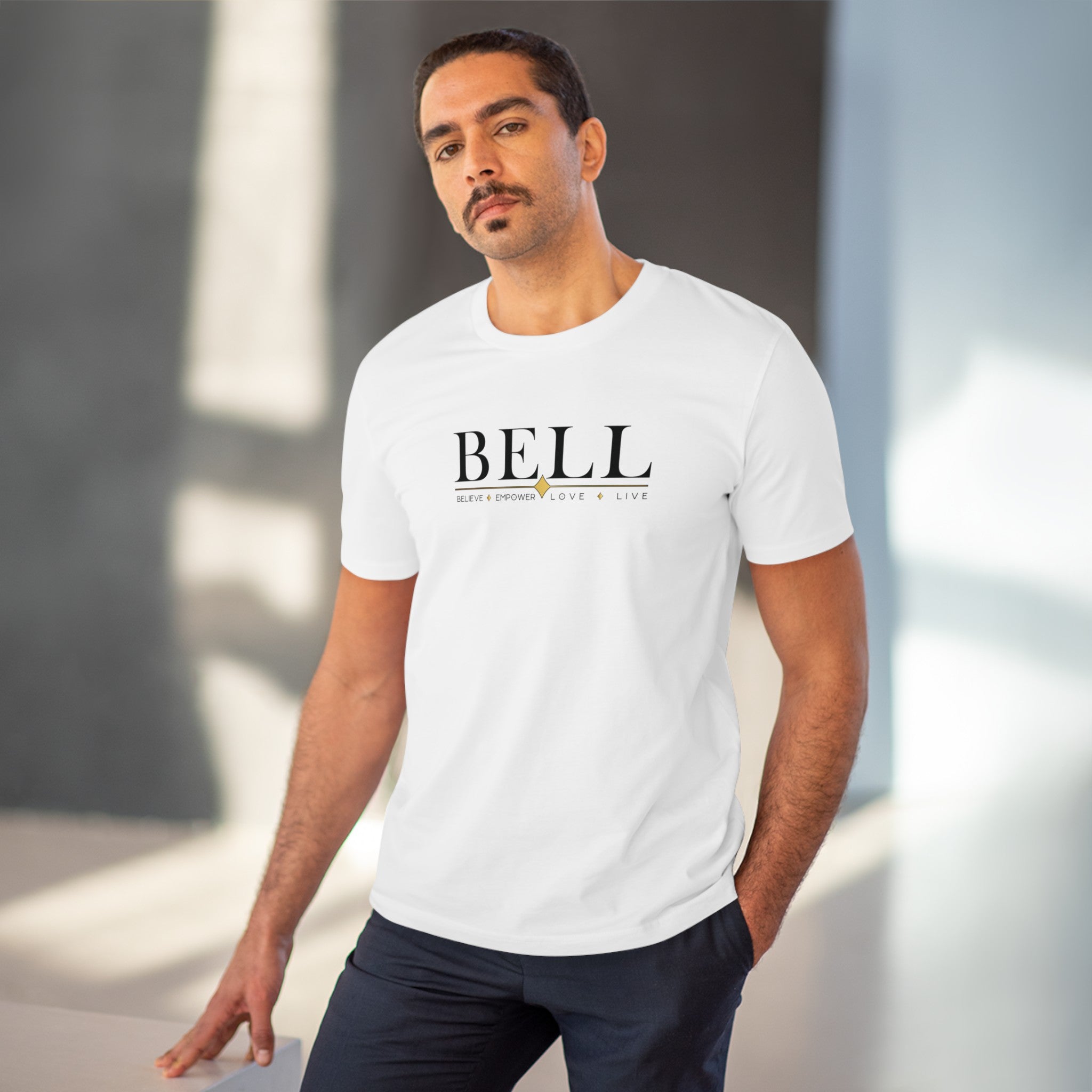 BeliveEmpowerLoveLive (B.E.L.L.) T-shirt 100% Organic - Unisex