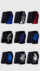 Men's plus size swimming trunks