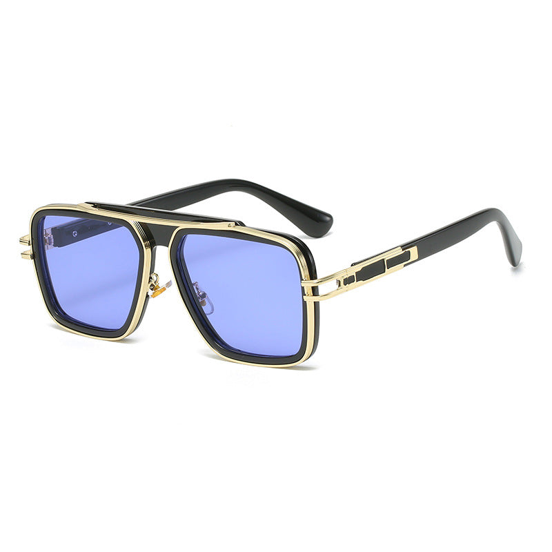 Fashion Square Retro European And American Sunglasses