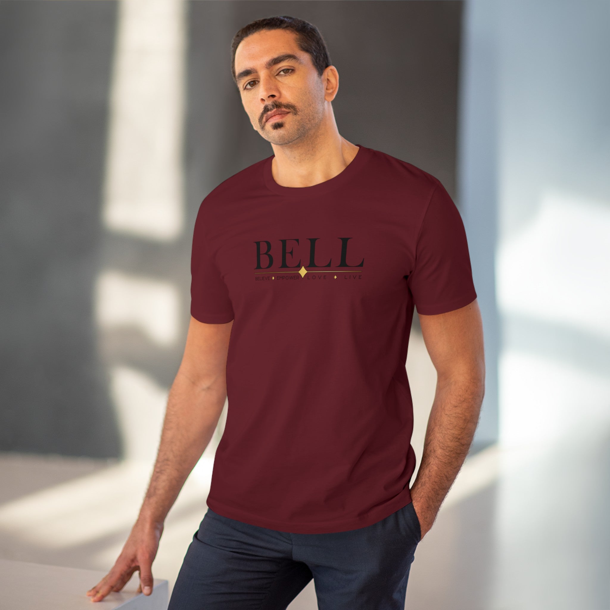 BeliveEmpowerLoveLive (B.E.L.L.) T-shirt 100% Organic - Unisex