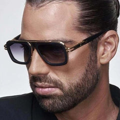 Fashion Square Retro European And American Sunglasses