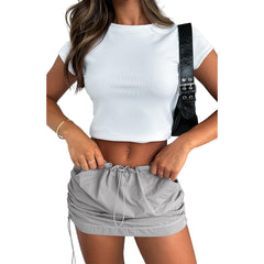 Women's Athleisure Pocket Cargo Skirt