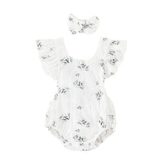 Infant Toddler New Sleeveless Triangle Rompers