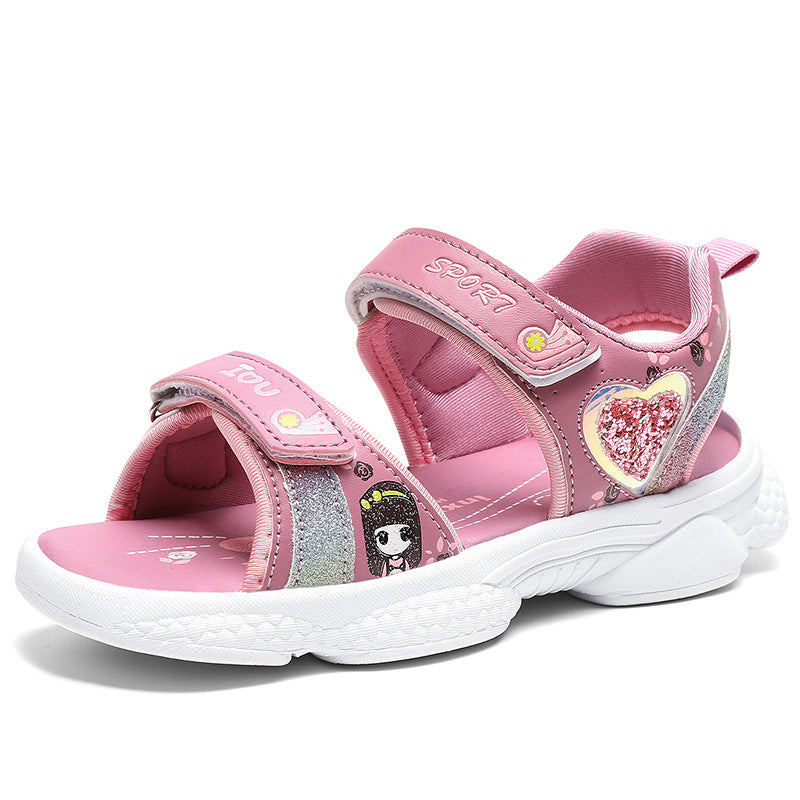 Girls' Lightweight Soft Sole Sneakers