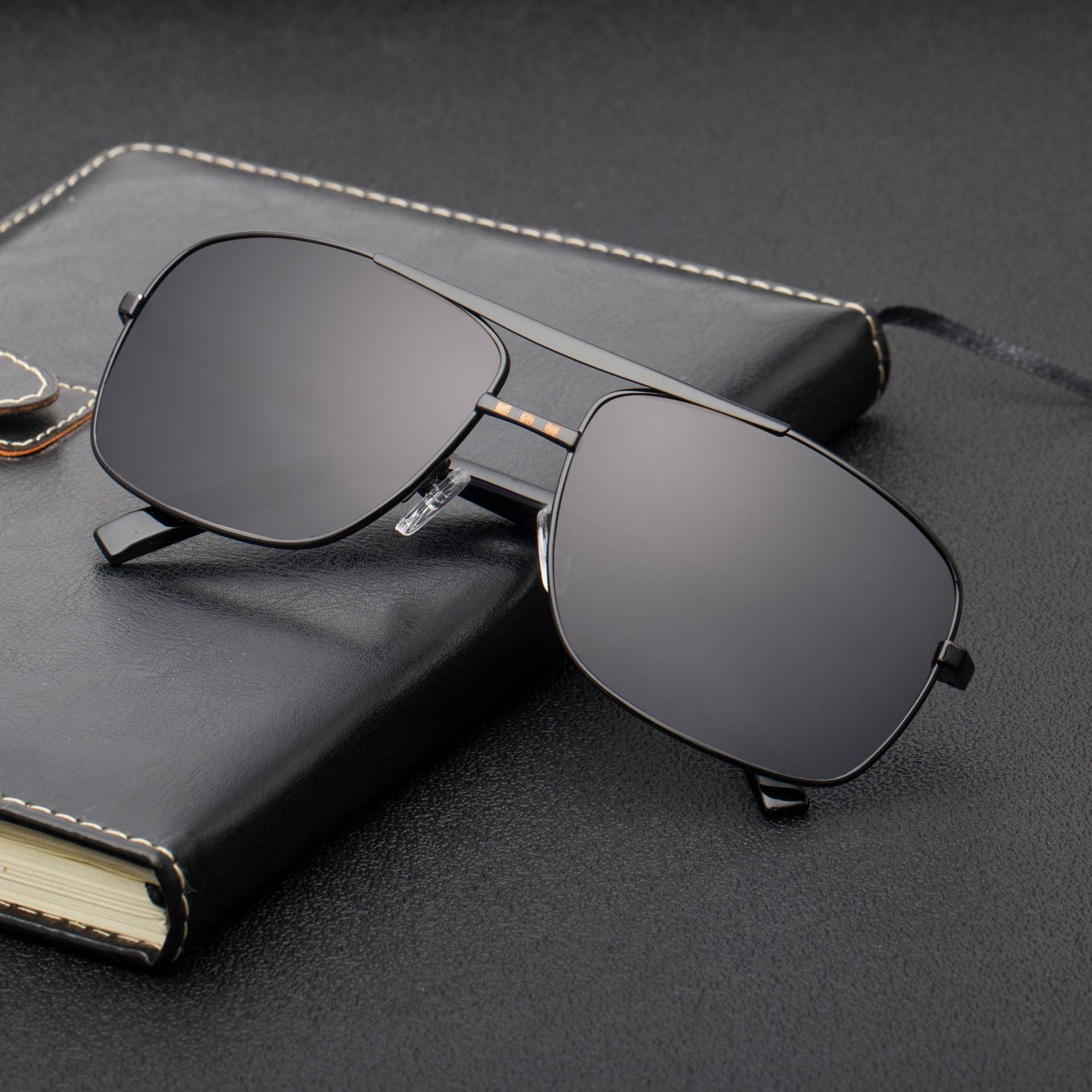 Men's Casual Fashion Retro Square Sunglasses