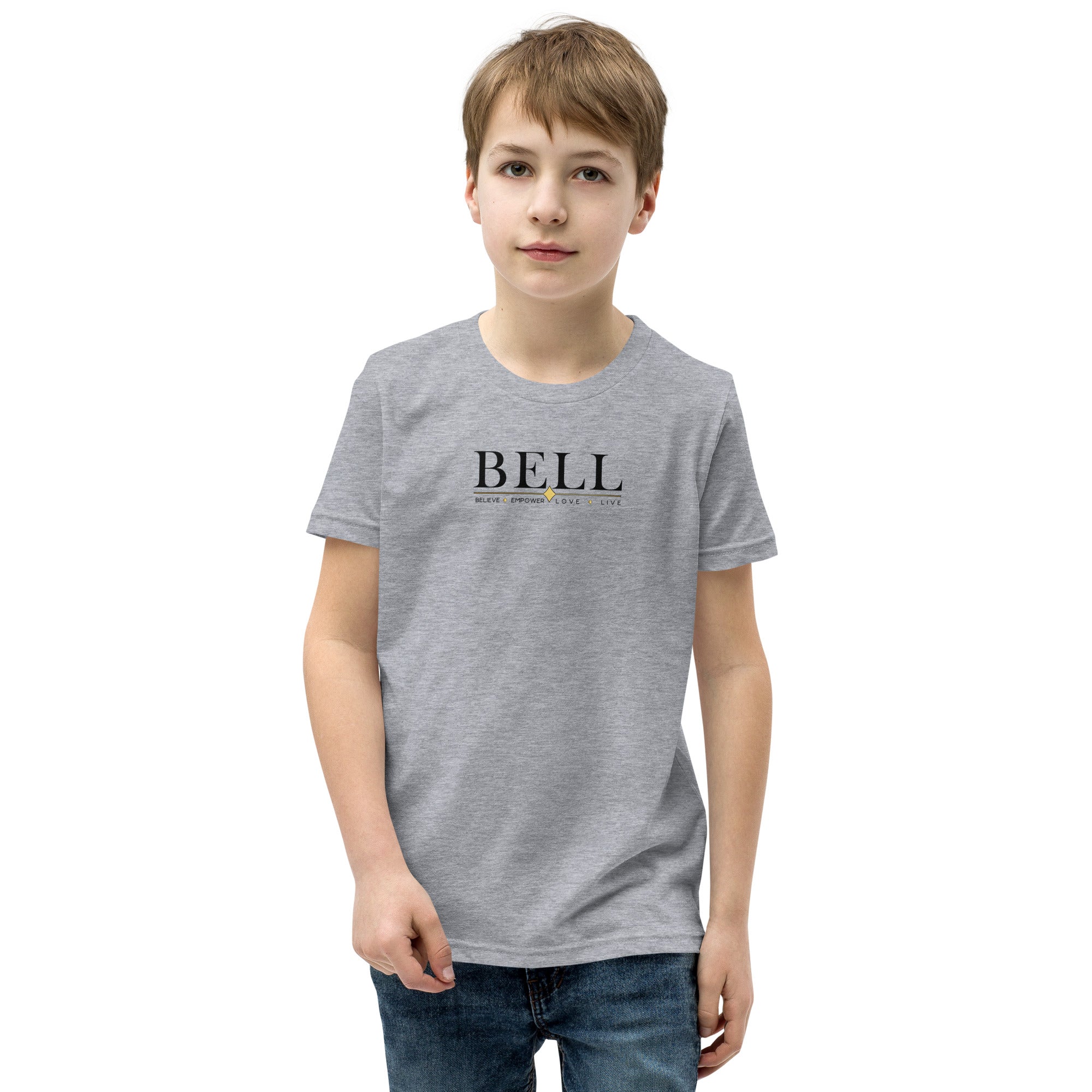 BelieveEmpowerLoveLive(BELL) - Youth unisex Short Sleeve T-Shirt