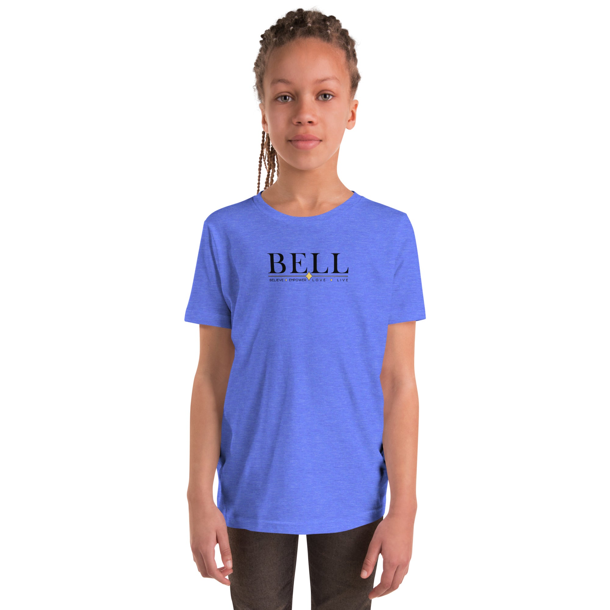 BelieveEmpowerLoveLive(BELL) - Youth unisex Short Sleeve T-Shirt