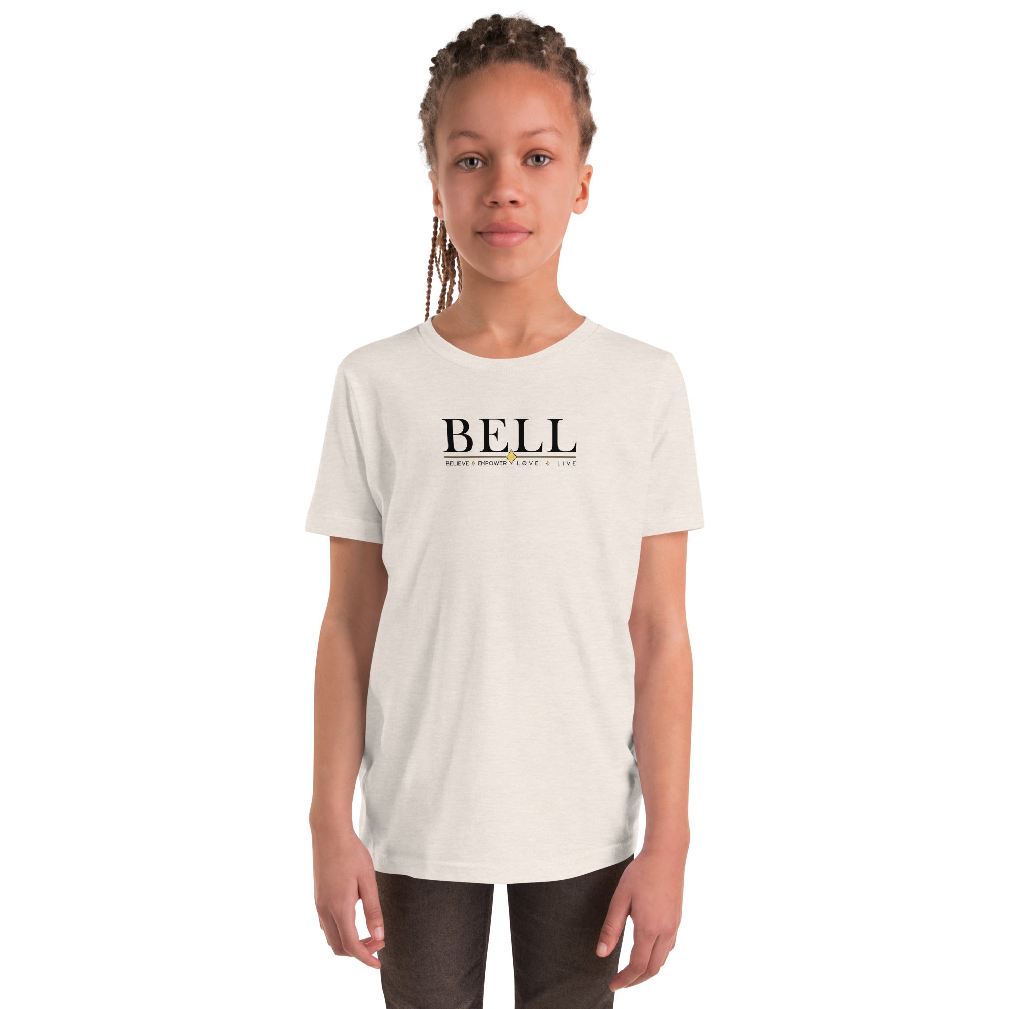 BelieveEmpowerLoveLive(BELL) - Youth unisex Short Sleeve T-Shirt