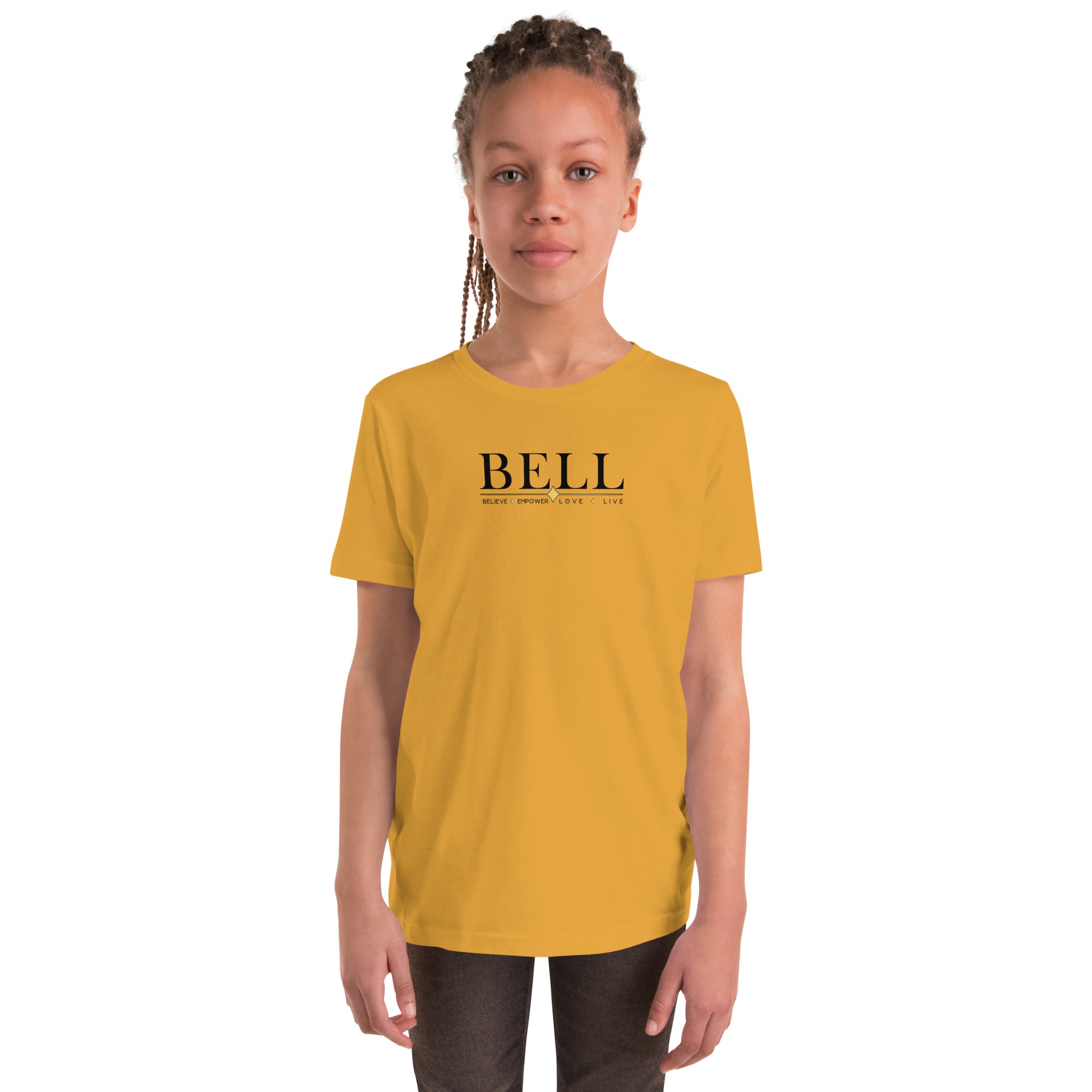 BelieveEmpowerLoveLive(BELL) - Youth unisex Short Sleeve T-Shirt