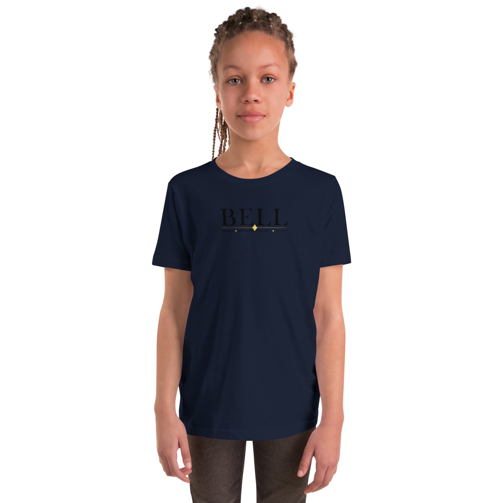 BelieveEmpowerLoveLive(BELL) - Youth unisex Short Sleeve T-Shirt