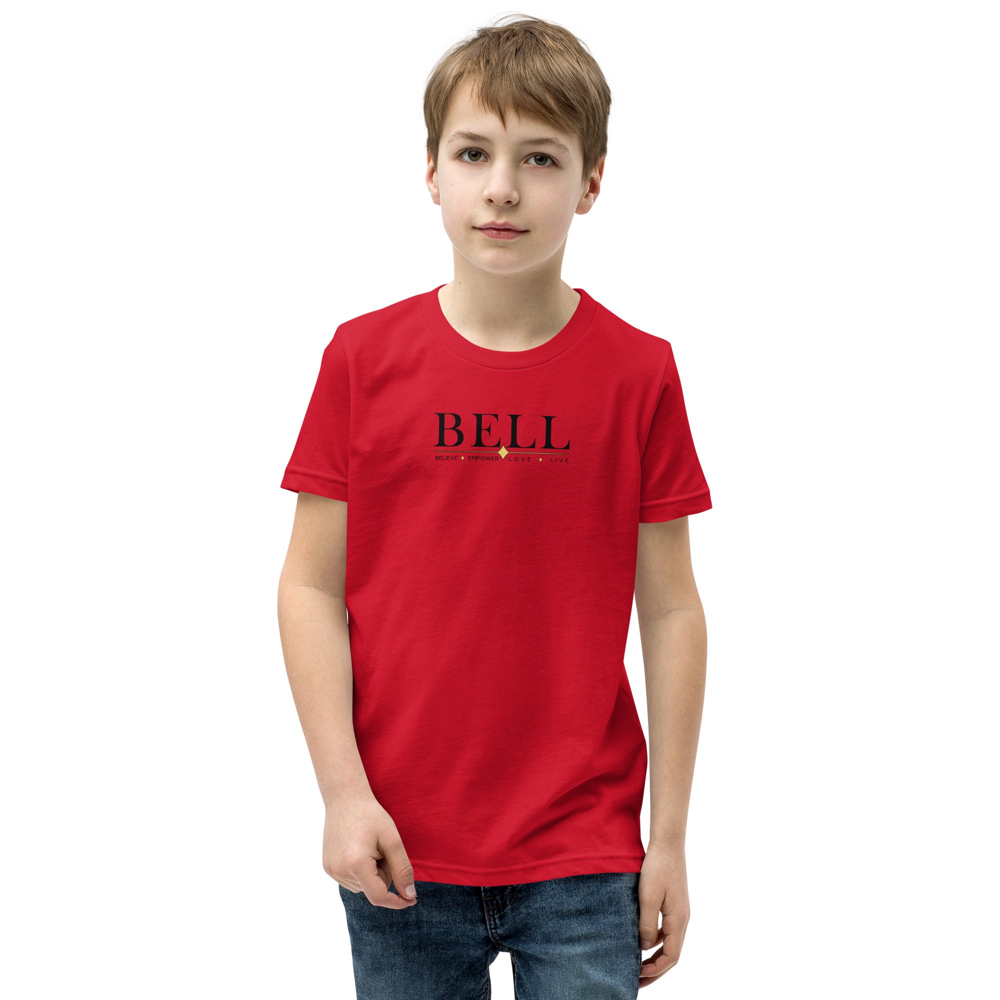 BelieveEmpowerLoveLive(BELL) - Youth unisex Short Sleeve T-Shirt