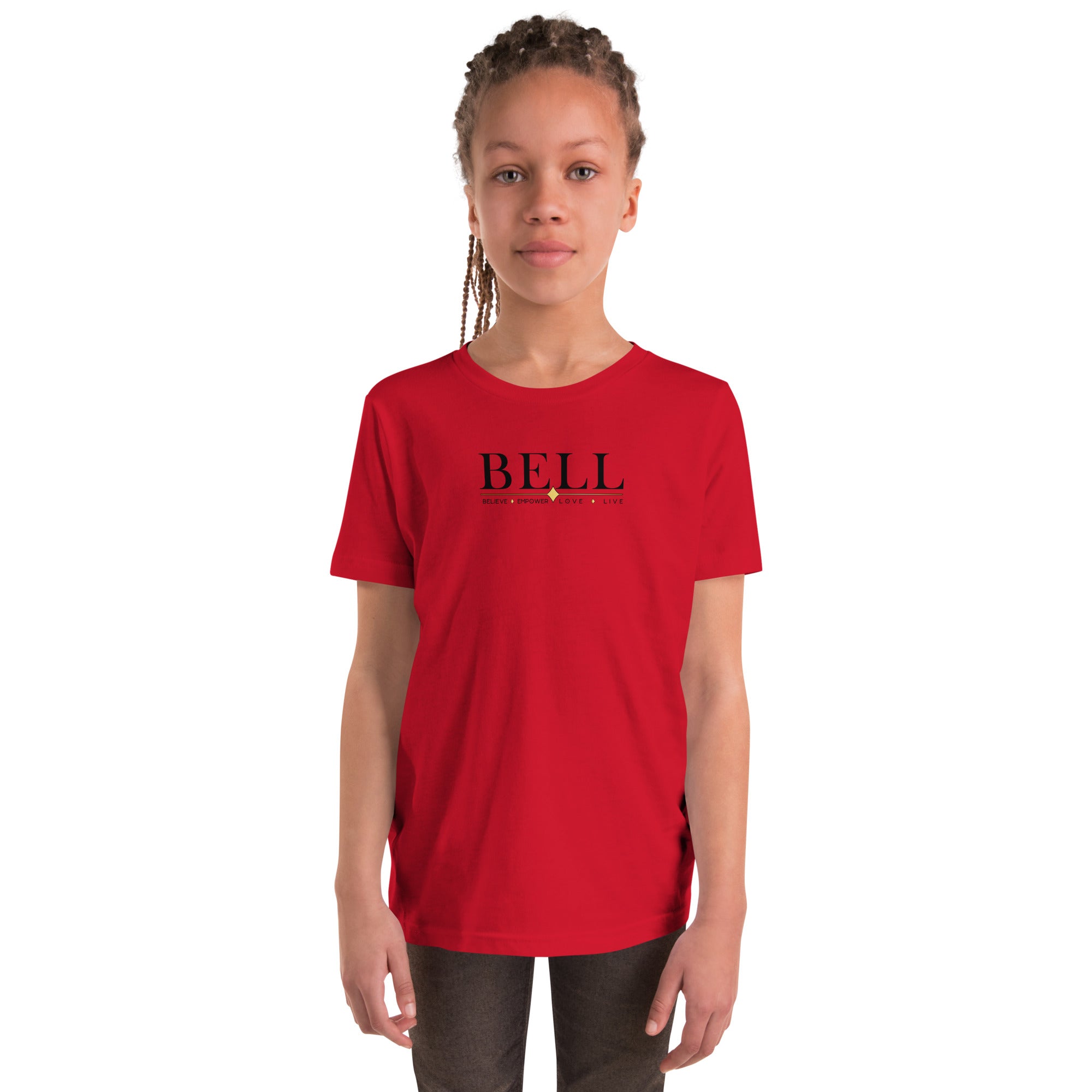 BelieveEmpowerLoveLive(BELL) - Youth unisex Short Sleeve T-Shirt